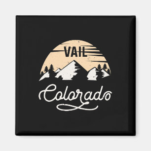 Imán Estación de esquí V Vail Colorado Skip T Shirt Mou