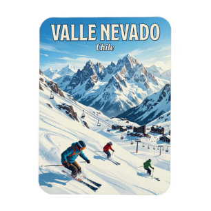 Imán Estación de Esquí Valle Nevado Chile