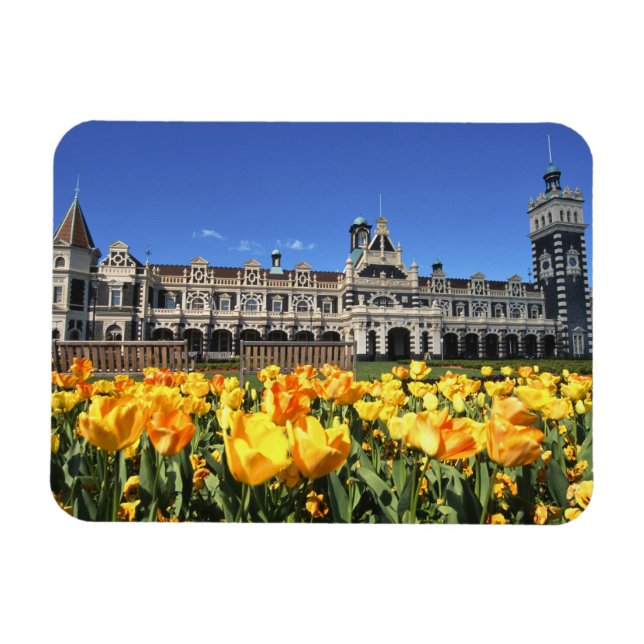 Imán Estación de Ferrocarril de Dunedin (Horizontal)