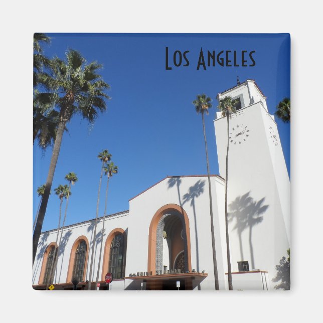 Imán Estación de la Unión de Los Ángeles (Frente)