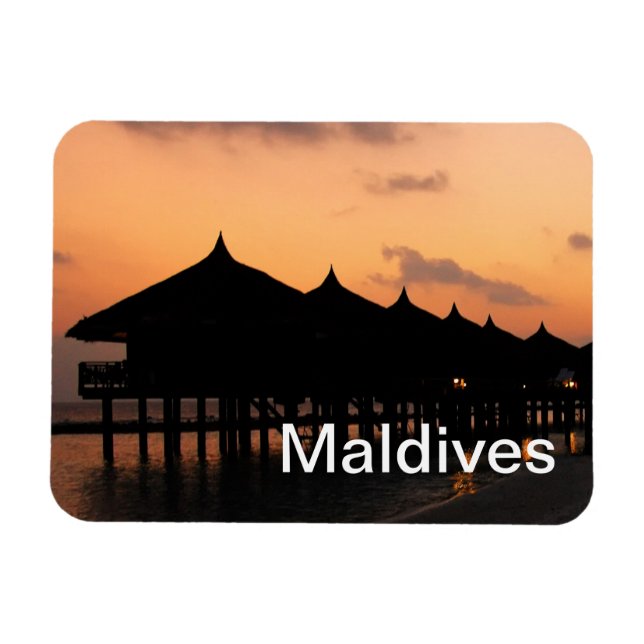 Imán Estación de Maldivia (Horizontal)
