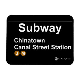 Imán Estación de metro de Nueva York