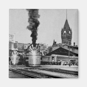 Imán Estación de Milwaukee del ferrocarril de Milwaukee