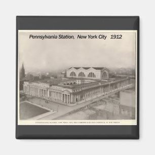 Imán Estación de Pennsylvania New York 1912