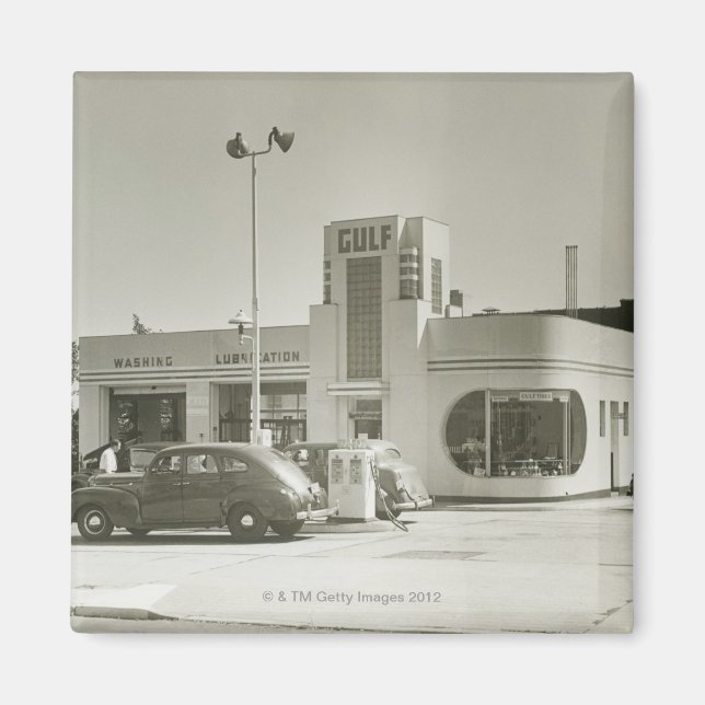 Imán Estación de servicio (Frente)