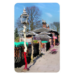 IMÁN ESTACIÓN DE TREN ANTIGUA