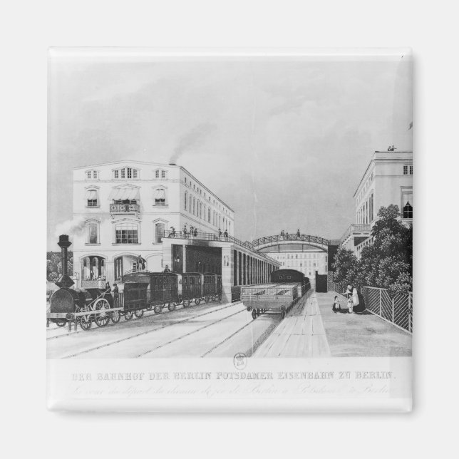 Imán Estación de tren de Berlín-Potsdam (Frente)