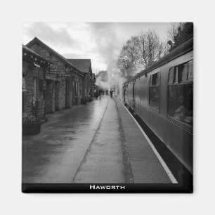 Imán Estación de tren Haworth Heritage