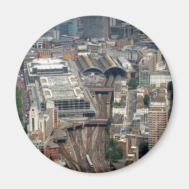 Imán Estación de tren Victoria (Frente)