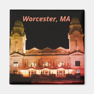 Imán Estación de trenes histórica de Worcester, Massach