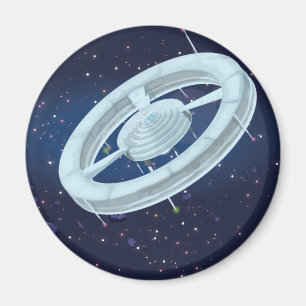 Imán Estación espacial