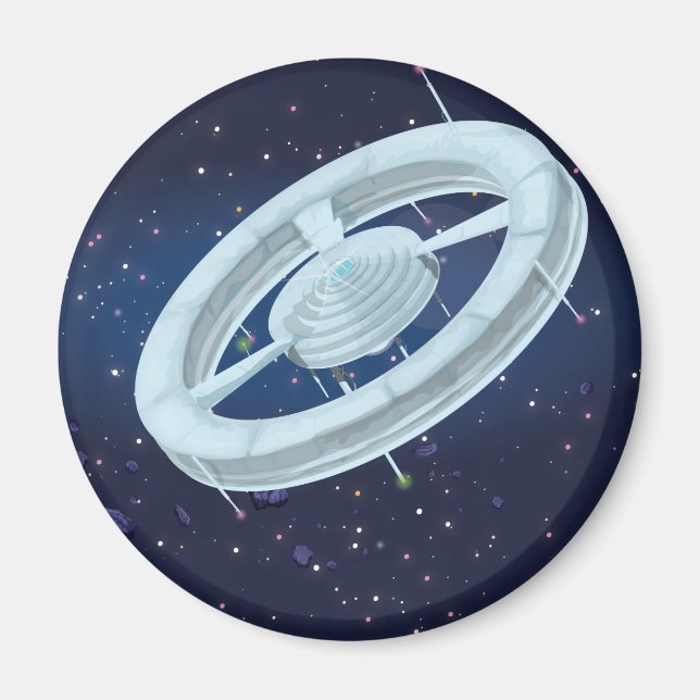 Imán Estación espacial (Frente)