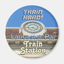 Imán ¡Estación Lancaster! ¡Entrena al Keychain duro!