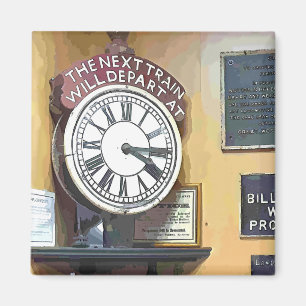 IMÁN ESTACIONES DE TREN