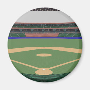 Imán Estadio de béisbol: modelo 3D:
