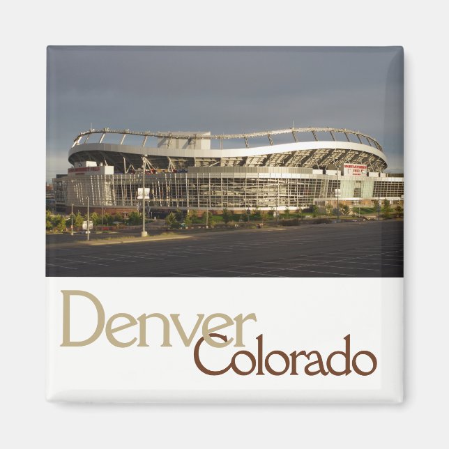 Imán Estadio Superior de Denver, Colorado (Frente)