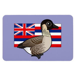 Imán Estado Birdorable de Hawaii: Nene