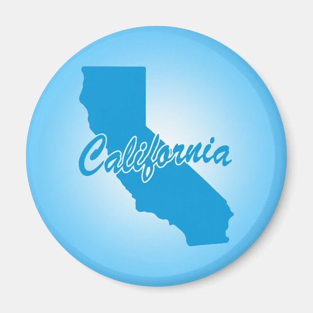 Imán Estado de California (Frente)