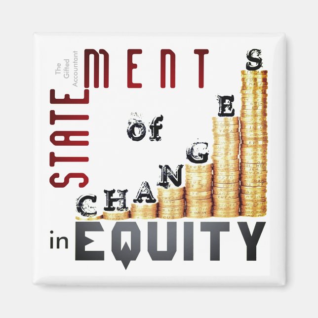 Imán "Estado De Cambios En El Capital" (Frente)