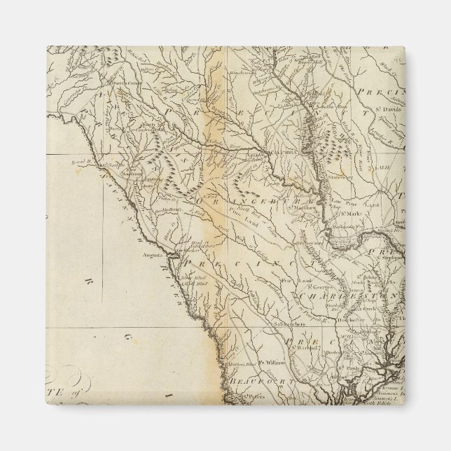 Imán Estado de Carolina del Sur (Frente)