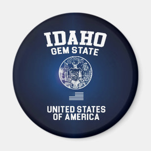 Imán Estado de Idaho Gem