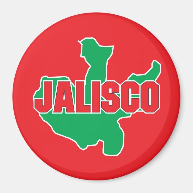 Imán Estado de Jalisco (Frente)