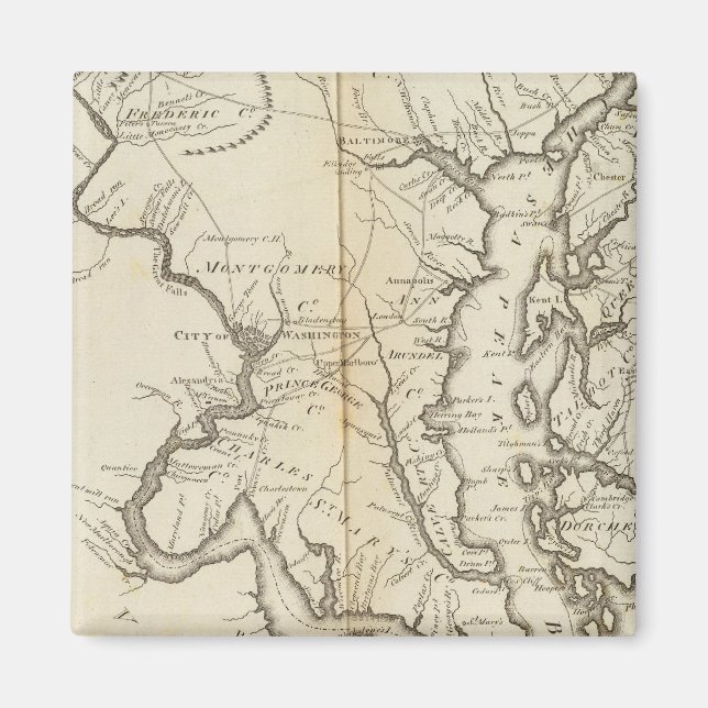 Imán Estado de Maryland (Frente)