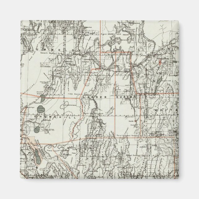 Imán Estado De Nevada (Frente)