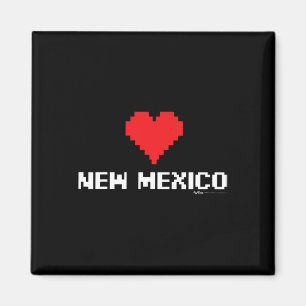 Imán Estado de New Mexico de jugador de 8 bits