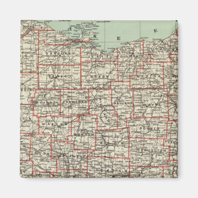 Imán Estado de Ohio (Frente)