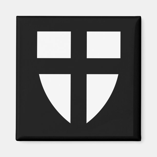 Imán Estado del escudo de armas de la Orden Teutónica (Frente)
