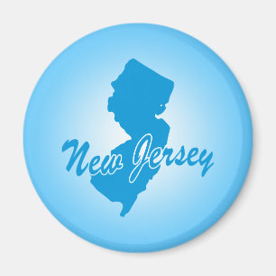 Imán Estado Magnet de Nueva Jersey