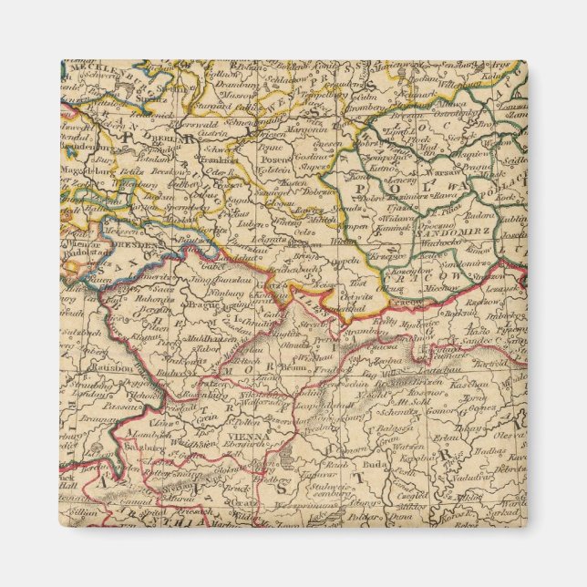 Imán Estados de Europa Central (Frente)