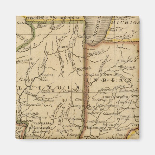 Imán Estados de Occidente (Frente)