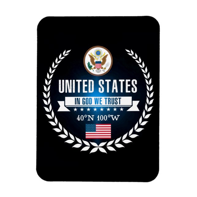 Imán Estados Unidos (Vertical)