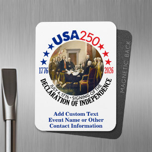 Imán Estados Unidos 250 - 1776-2026 - Declaración de In