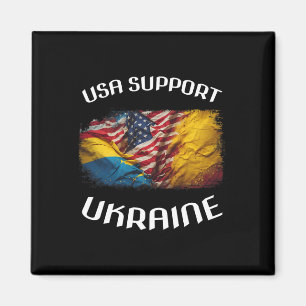 Imán Estados Unidos Apoya a Ucrania Stand Usa Ucraniano