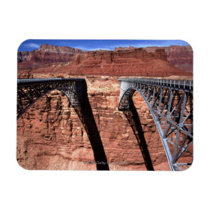 Imán Estados Unidos, Arizona, vista del puente Navajo e