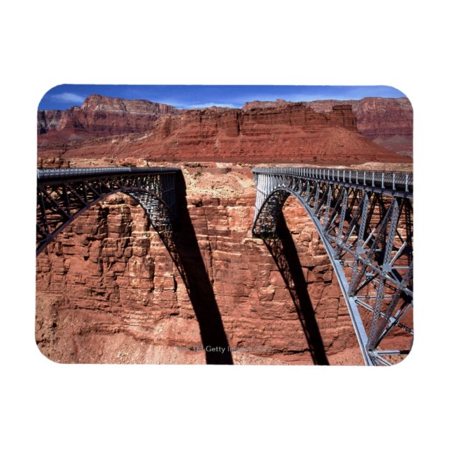 Imán Estados Unidos, Arizona, vista del puente Navajo e (Horizontal)