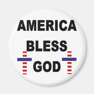 Imán Estados Unidos bendiga a Dios