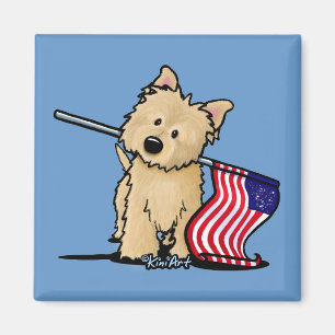 Imán Estados Unidos Cairn Terrier Magnet