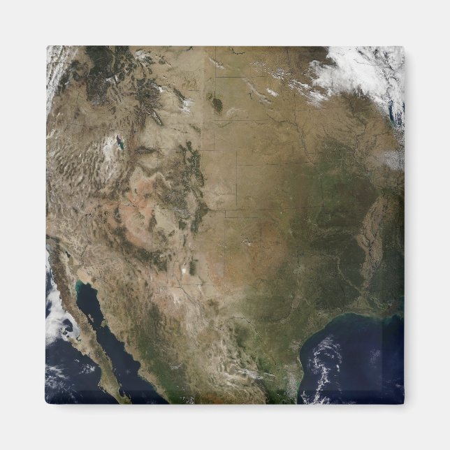 Imán Estados Unidos central y occidental (Frente)