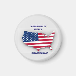 Imán Estados Unidos de América 250 Aniversario