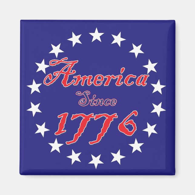 Imán Estados Unidos desde 1776 (Frente)
