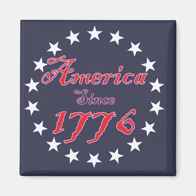 Imán Estados Unidos desde 1776 (Frente)