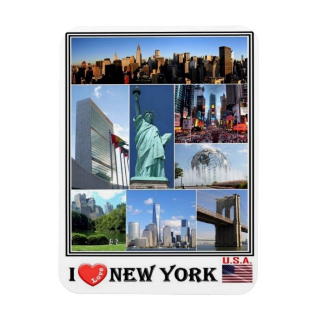 Imán Estados Unidos - Estados Unidos - Nueva York - (Vertical)