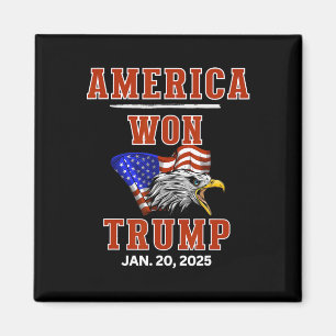 Imán Estados Unidos Ganó Trump Ganamos Nosotros, El Pue