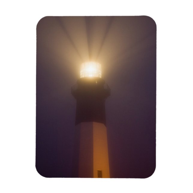 Imán Estados Unidos; Georgia; Savannah. Faro de la isla (Vertical)