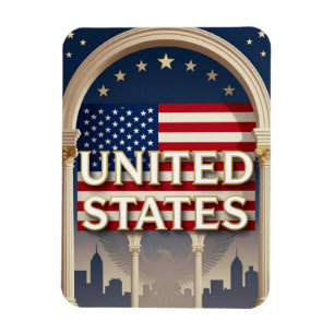 Imán ESTADOS UNIDOS Gran viaje americano