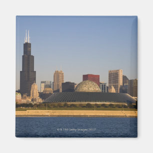 Imán Estados Unidos, Illinois, Chicago, City con Adler